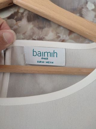 Top blanco BAIMIH TONALÁ