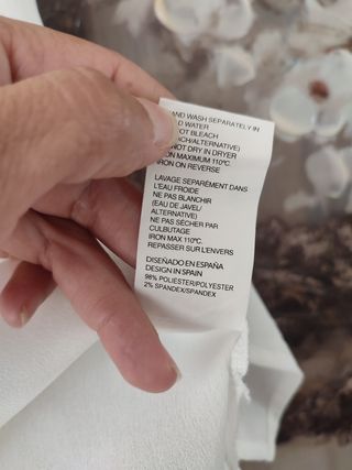 Top blanco BAIMIH TONALÁ