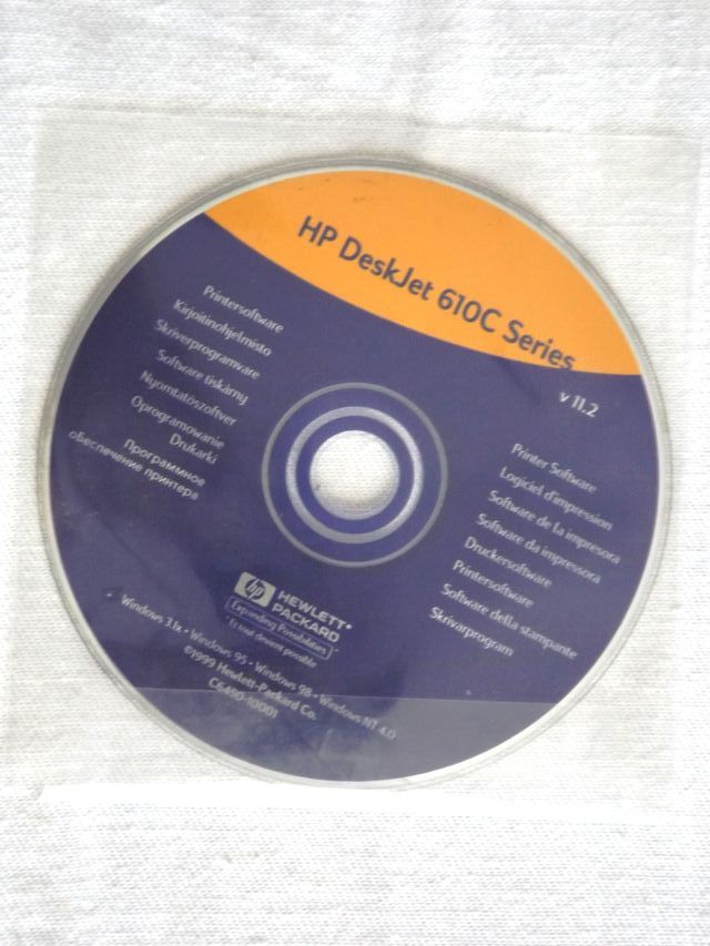 CD Driver Stampante HP Deskjet 610C