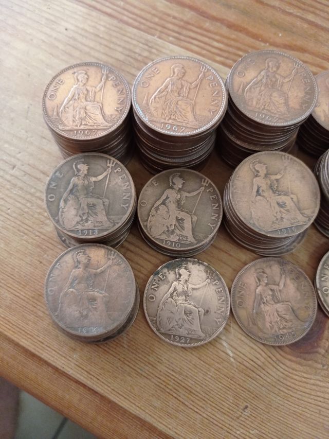 Lot 177 monete da un centesimo