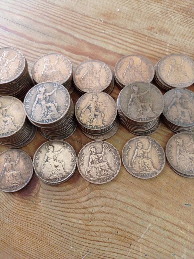 Lot 177 monete da un centesimo