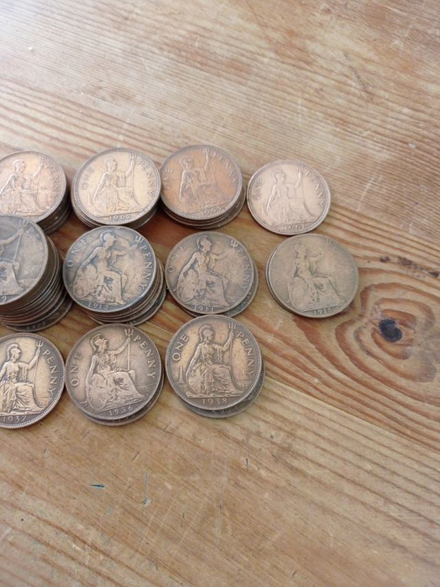 Lot 177 monete da un centesimo