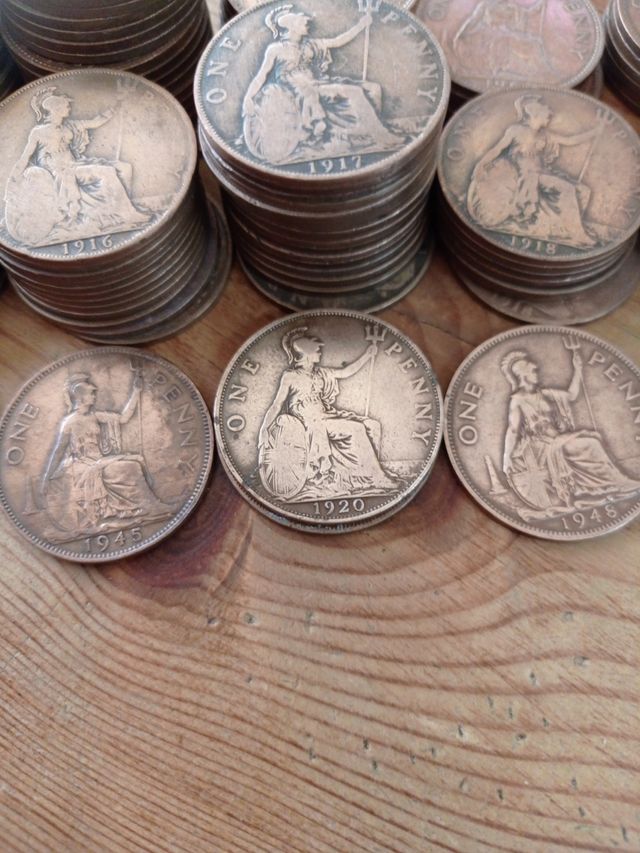 Lot 177 monete da un centesimo