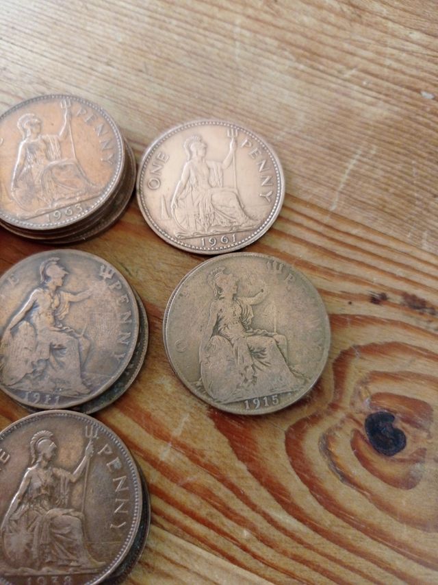 Lot 177 monete da un centesimo