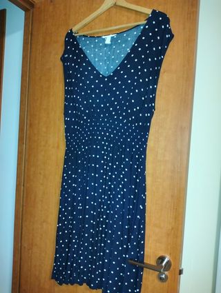 Vestido corto talla grande 