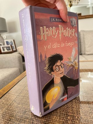 Libro Harry Potter y el cáliz de fuego