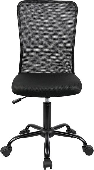 Silla de oficina ergonómica sin reposabrazos 360º