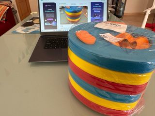 Precintados 12(6x2) Discos aprendizaje nadar niños