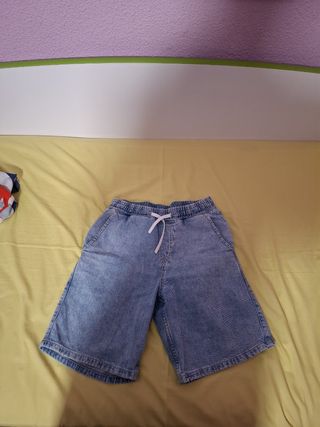 PANTALÓN VAQUERO BERMUDA