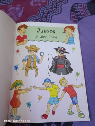 Libro Juegos de niños
