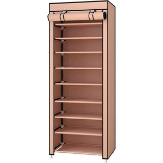 Armario Zapatero Tela Zapato Marron160x88x30 NUEVO