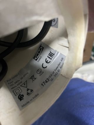 Lampara techo colgante IKEA