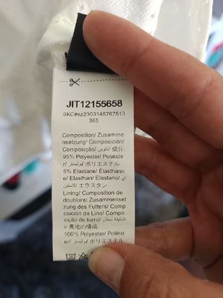 CAMISETA BLANCA, MANCA CORTA, SHEIN
