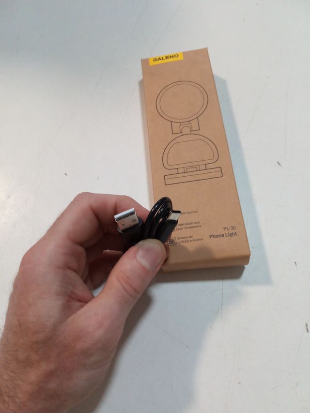 Luce iPhone MagSafe 350 lux 3 modalità di illumina