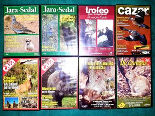 REBAJAS 17 DVD'S+4 REGALO CAZAR,FEBERCAZA,GRUPO