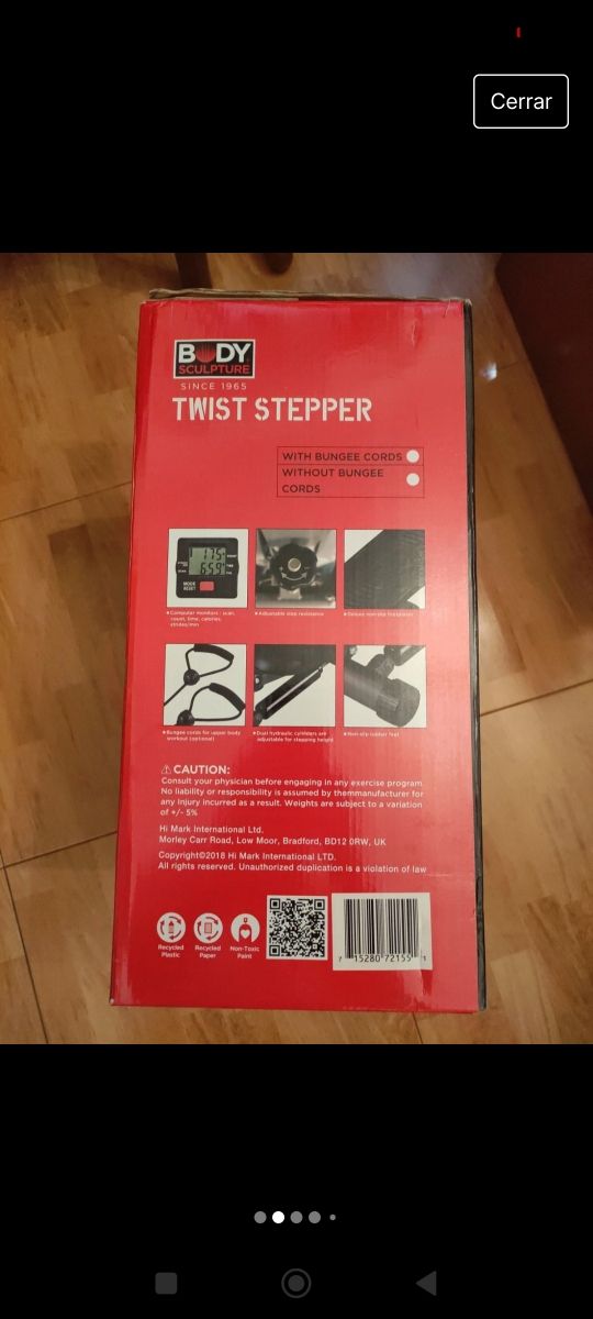 Twist Stepper step escalera