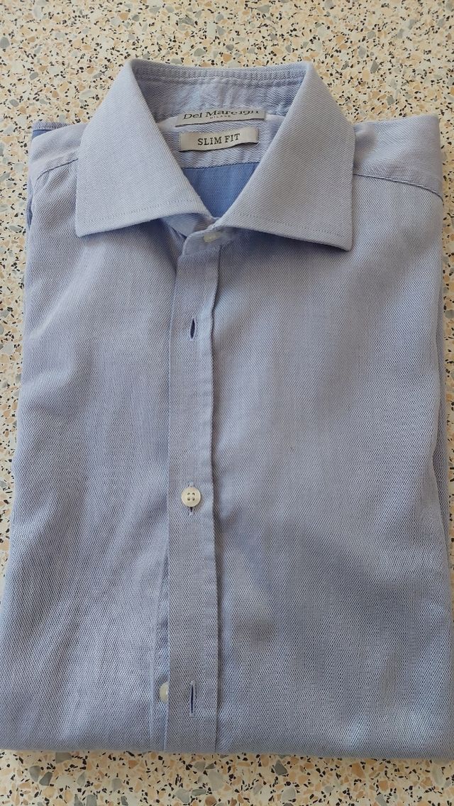 Camicia azzurra uomo