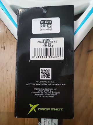 Pala de pádel drop shot essence 1.0