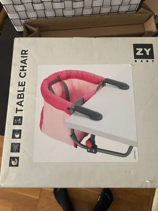 Trona de viaje de 6 meses hasta 15 kg