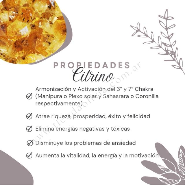 Anillo de cuarzo citrino