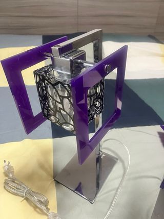 Conjunto de lamparas de dormitorio y mesitas