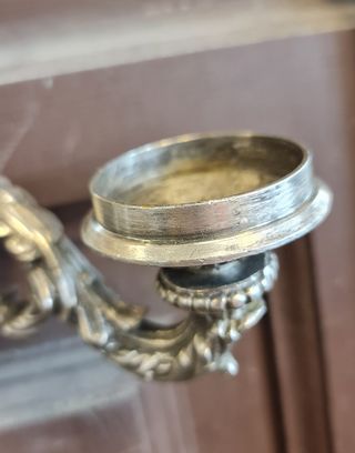 Aplique de pared 2 velones