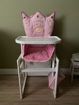 Trona princesa evolutiva/ convertible  mi cuna