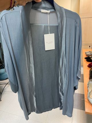 Conjunto kimono azul