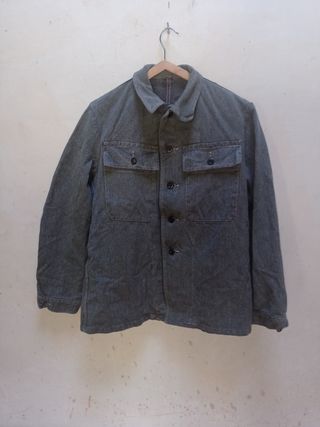 Chaqueta militar ejercito suizo denim p1