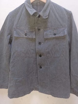 Chaqueta militar ejercito suizo denim p1