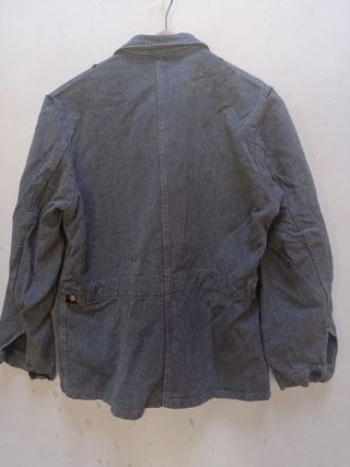 Chaqueta militar ejercito suizo denim p1