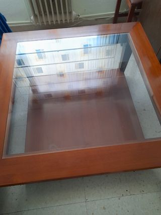 Mesa centro madera