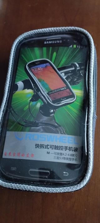 Funda smartphone manillar bicicleta