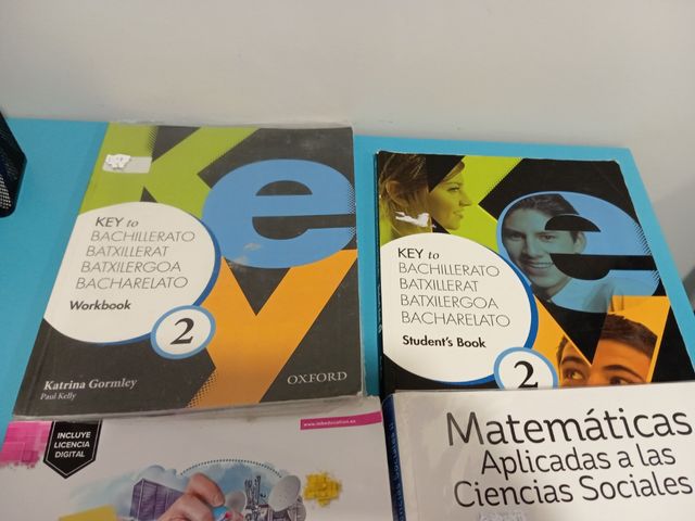 Libros de segundo de bachiller