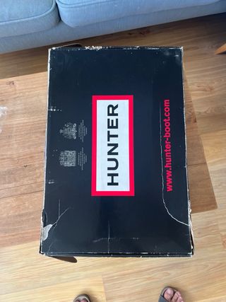 Botas Hunter altas violetas