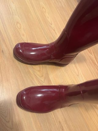 Botas Hunter altas violetas