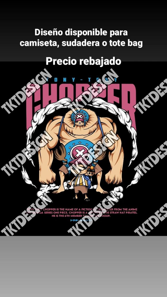 Camiseta Chopper One Piece