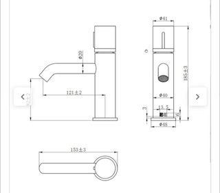 Grifo lavabo monomando dorado / mármol