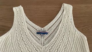Camiseta TOP pico y tirantes de punto