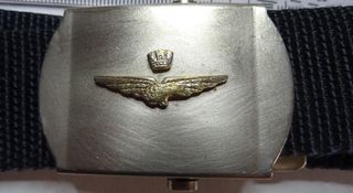 Cinturón Militar Original Fuerza Aérea Italiana