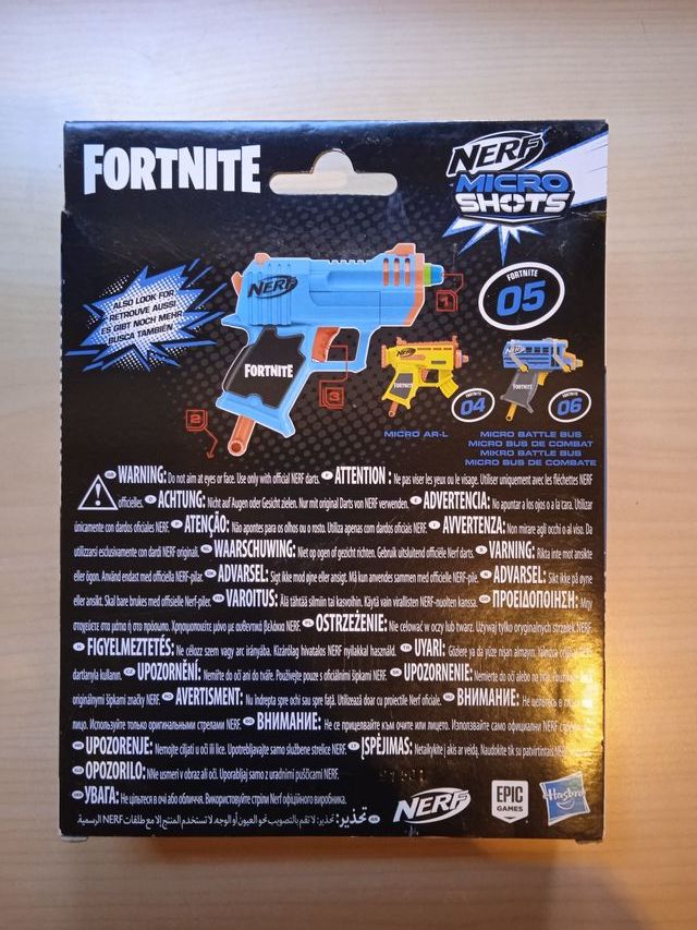 Nerf Elite Micro Shots Fortnite - Lanza Dardos