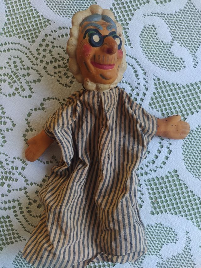 Marionetas antiguas caperucita