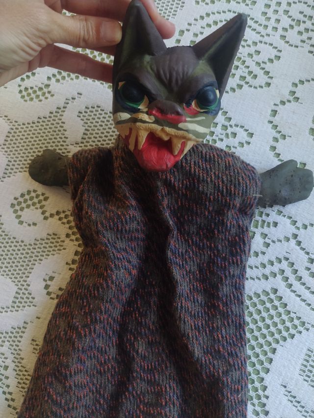 Marionetas antiguas caperucita