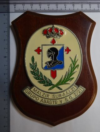 Metopa o Escudo Grupo Abastecimiento I/21 -Sevilla