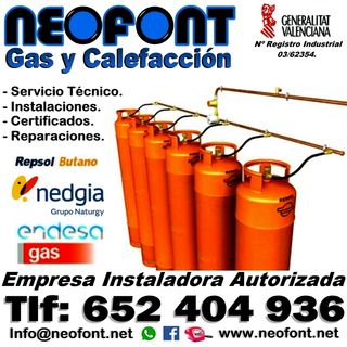 INSTALADOR DE GAS NATURAL BUTANO PROPANO