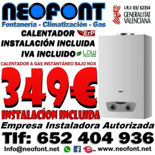 INSTALADOR DE GAS NATURAL BUTANO PROPANO