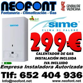 INSTALADOR DE GAS NATURAL BUTANO PROPANO