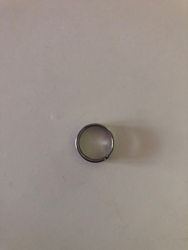 Anillo Acero Inoxidable Patron “S”