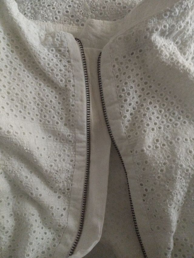 Vestido Blanco Suite calado