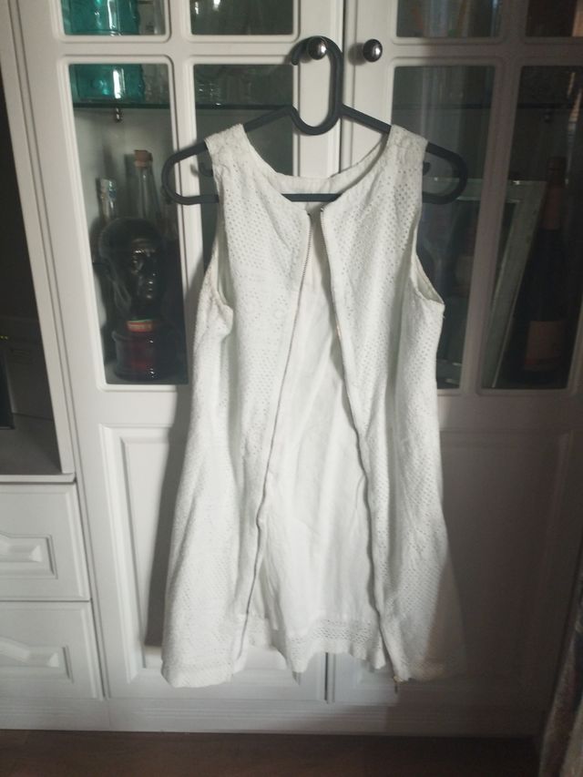 Vestido Blanco Suite calado